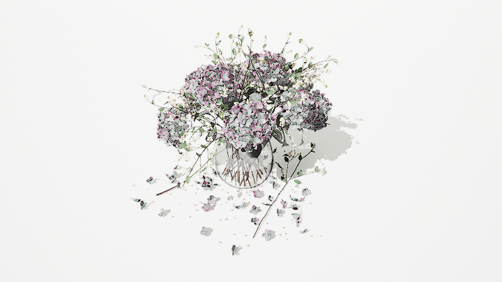 渲染模型_鲜花029