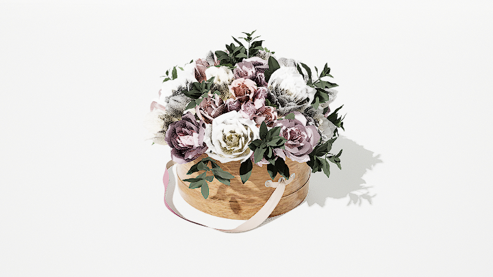 渲染模型_鲜花038