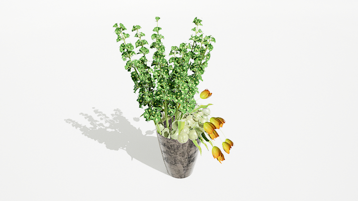 渲染模型_鲜花050