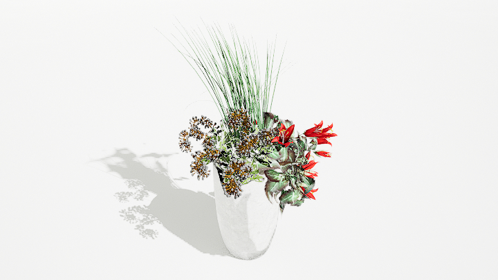 渲染模型_鲜花060