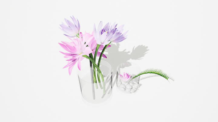 渲染模型_鲜花065