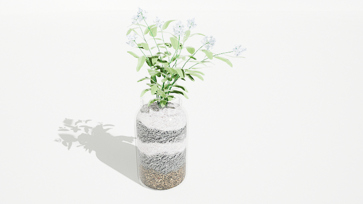 渲染模型_鲜花069