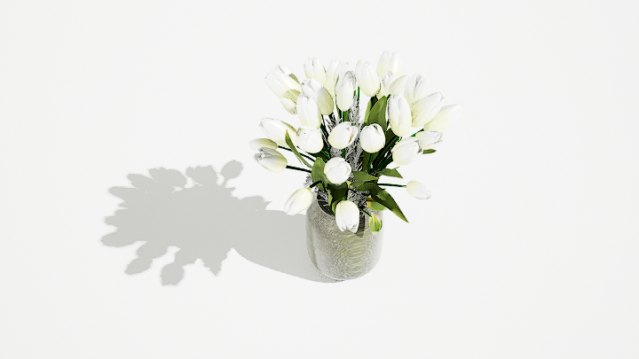 渲染模型_鲜花082