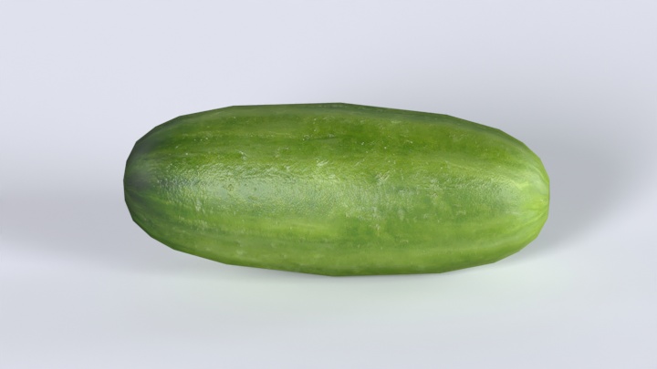 渲染模型_黄瓜004