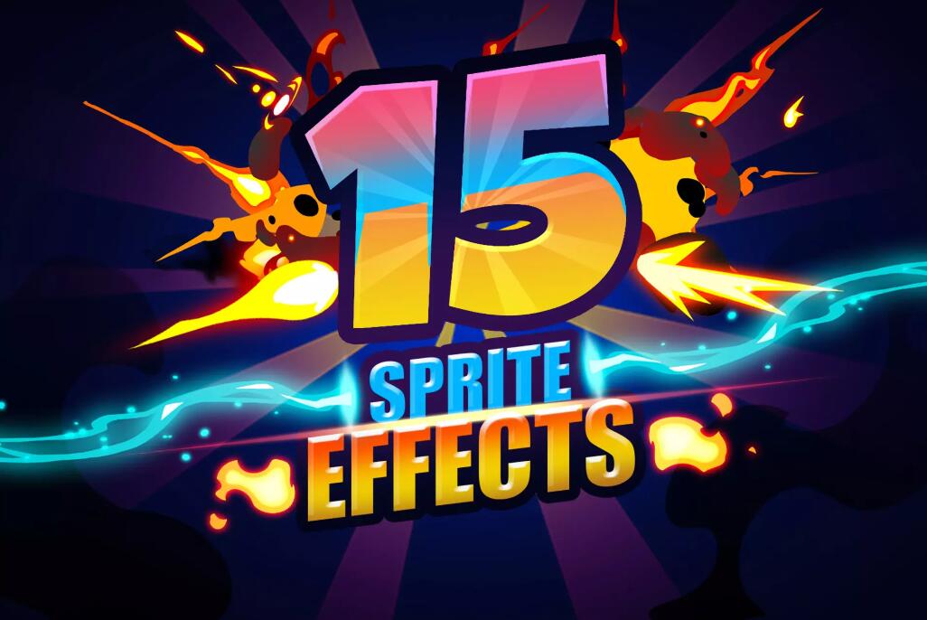 15 Sprite Effects v3.0平面特效