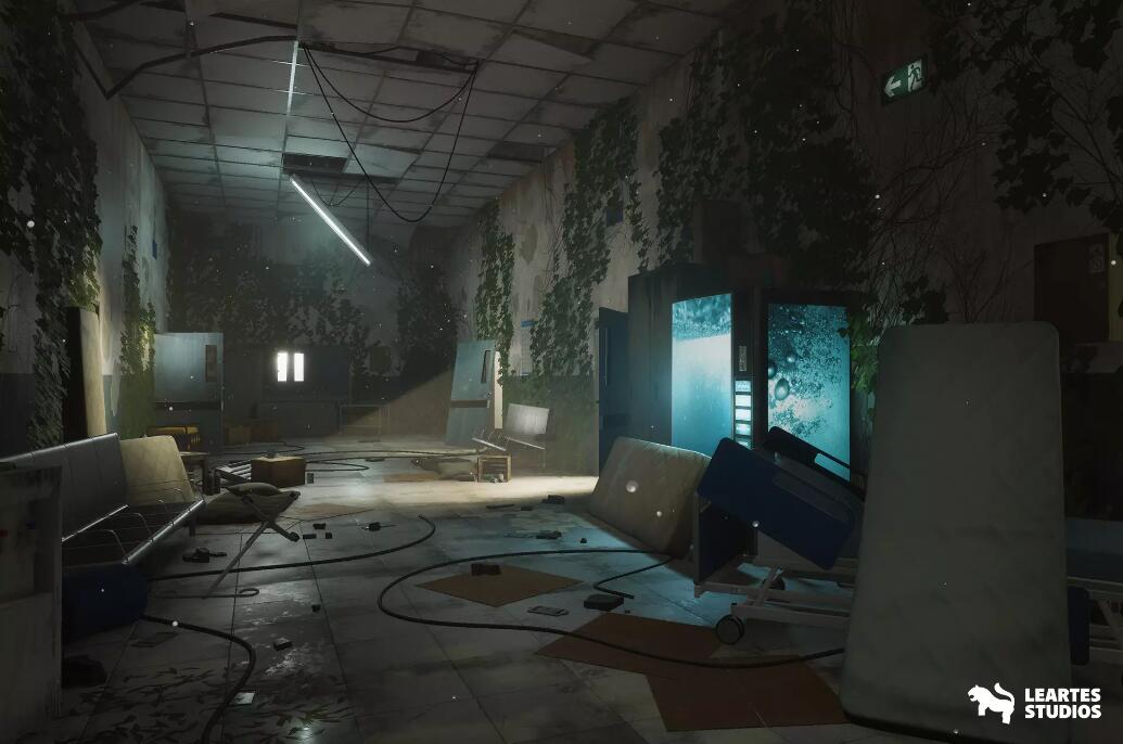 Abandoned Post-Apocalyptic Hospital Environment v1.0破败室内