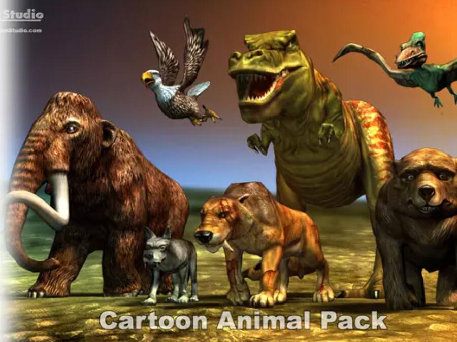 Cartoon Animal Pack卡通动物