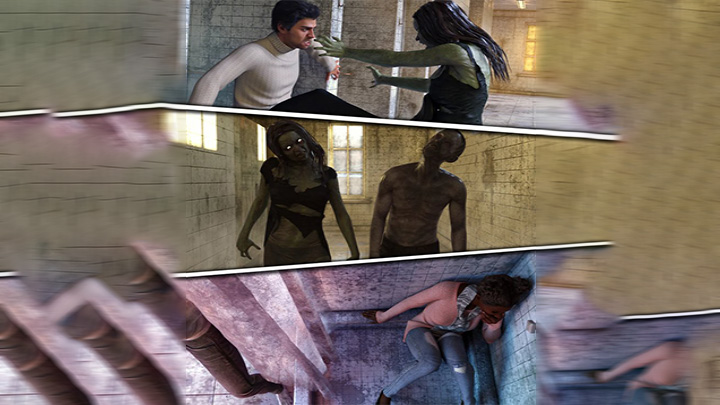 Daz3DPoser_丧尸001