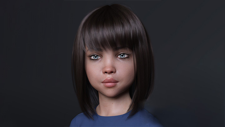 Daz3DPoser_女孩029