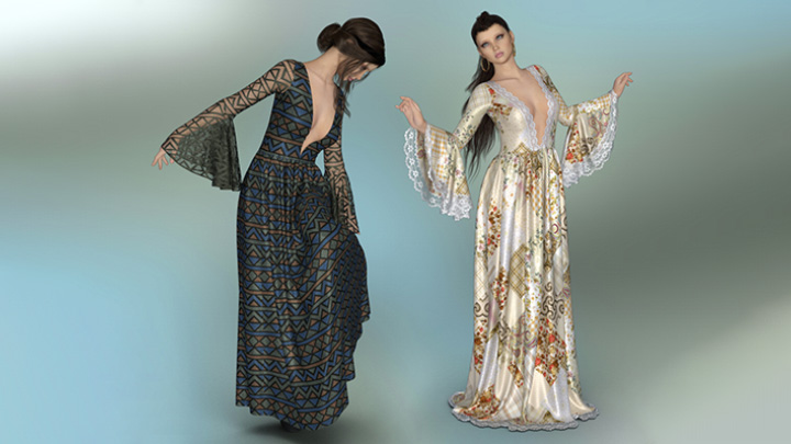 Daz3DPoser_女性人物1031