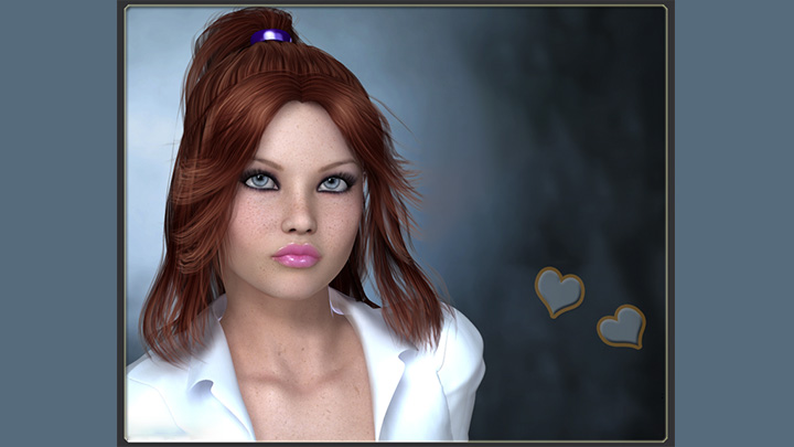 Daz3DPoser_女性人物1054