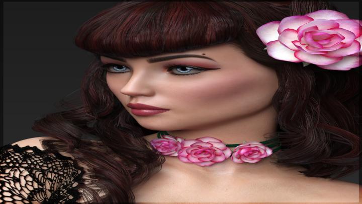 Daz3DPoser_女性人物318