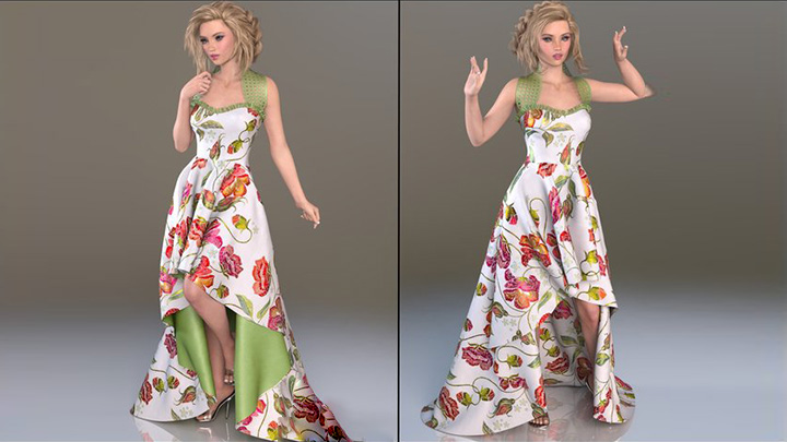 Daz3DPoser_女性人物335