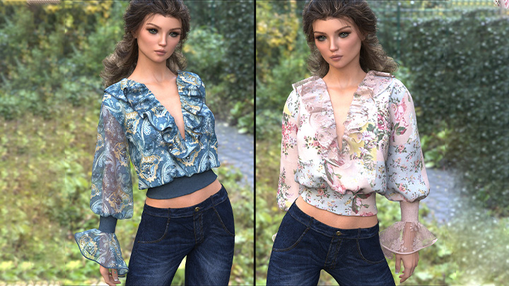 Daz3DPoser_女性人物352