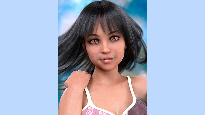 Daz3DPoser_女性人物383