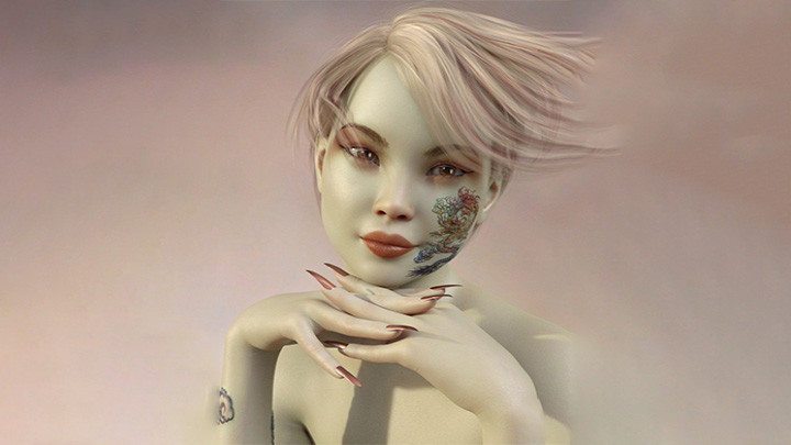 Daz3DPoser_女性人物389
