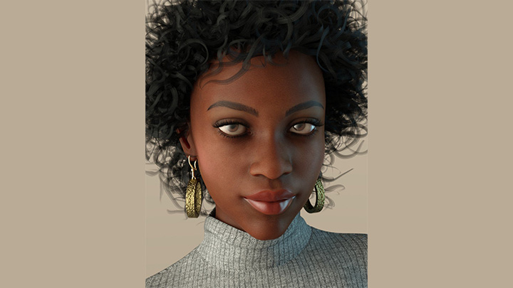 Daz3DPoser_女性人物419