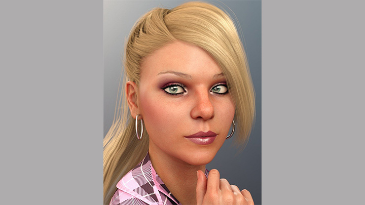Daz3DPoser_女性人物460