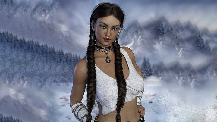 Daz3DPoser_女性人物497