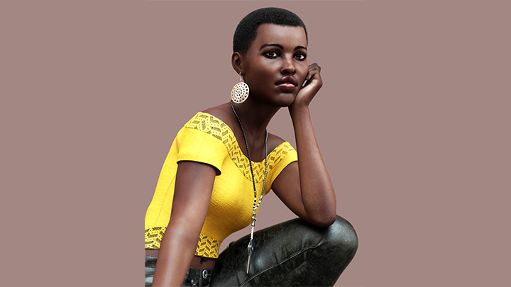 Daz3DPoser_女性人物513