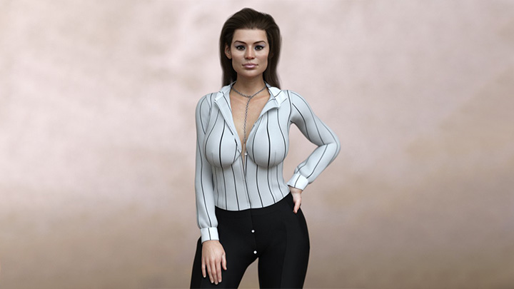 Daz3DPoser_女性人物610