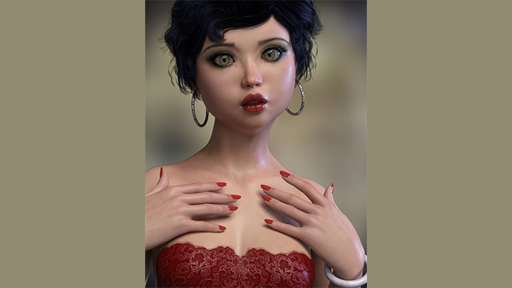 Daz3DPoser_女性人物622