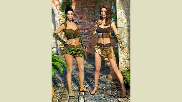 Daz3DPoser_女性人物636