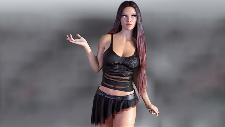 Daz3DPoser_女性人物643