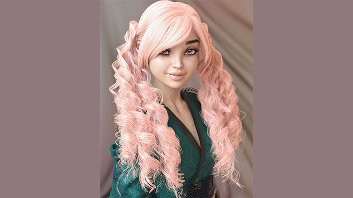 Daz3DPoser_女性人物660