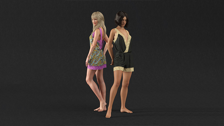 Daz3DPoser_女性人物680