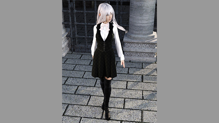 Daz3DPoser_女性人物684