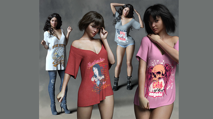 Daz3DPoser_女性人物697