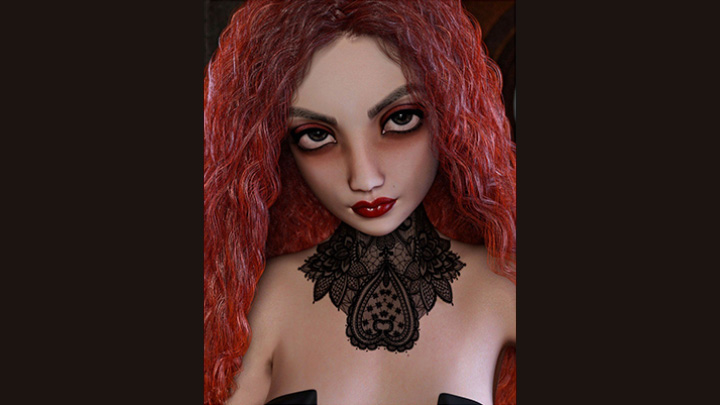 Daz3DPoser_女性人物728