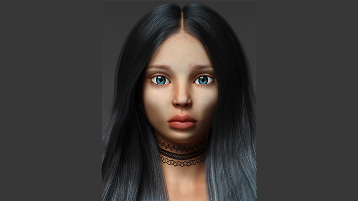 Daz3DPoser_女性人物729