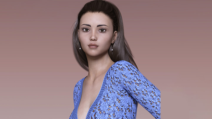 Daz3DPoser_女性人物766