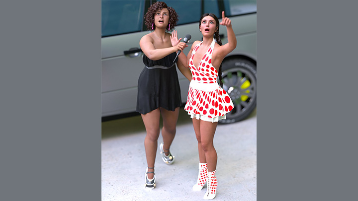 Daz3DPoser_女性人物777