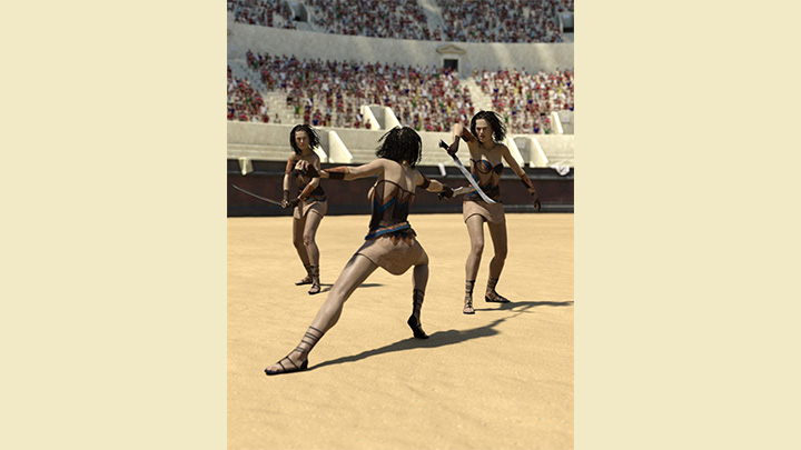 Daz3DPoser_女性人物802