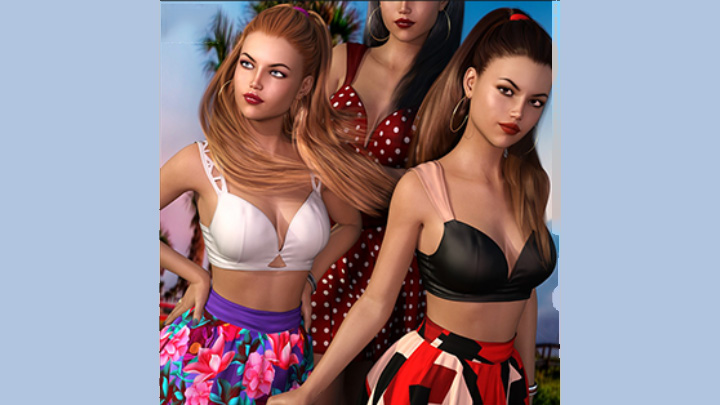 Daz3DPoser_女性人物832