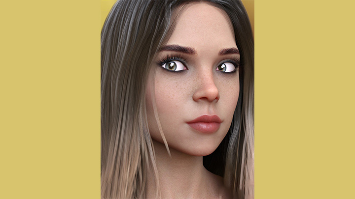 Daz3DPoser_女性人物848