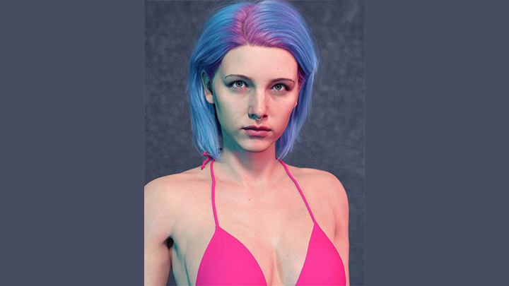 Daz3DPoser_女性人物864