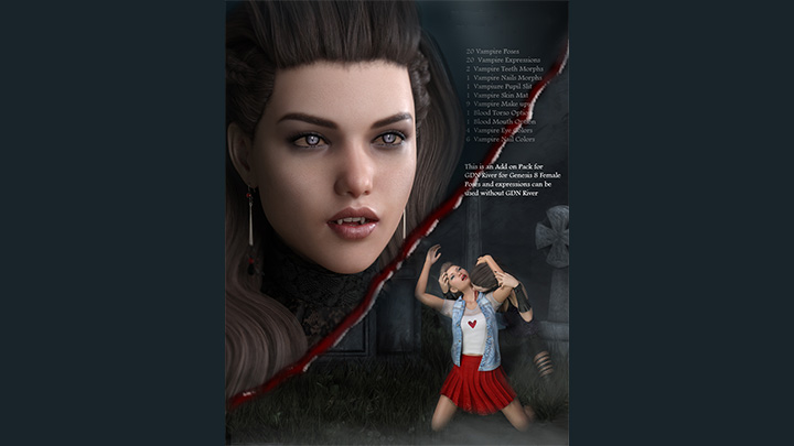 Daz3DPoser_女性人物875