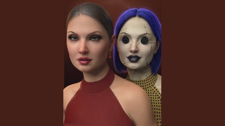 Daz3DPoser_女性人物899