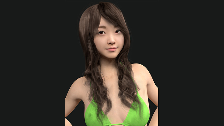 Daz3DPoser_女性人物927