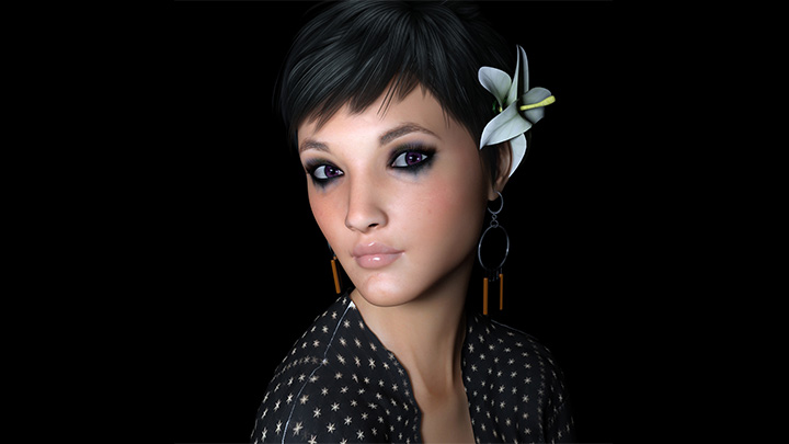 Daz3DPoser_女性角色073