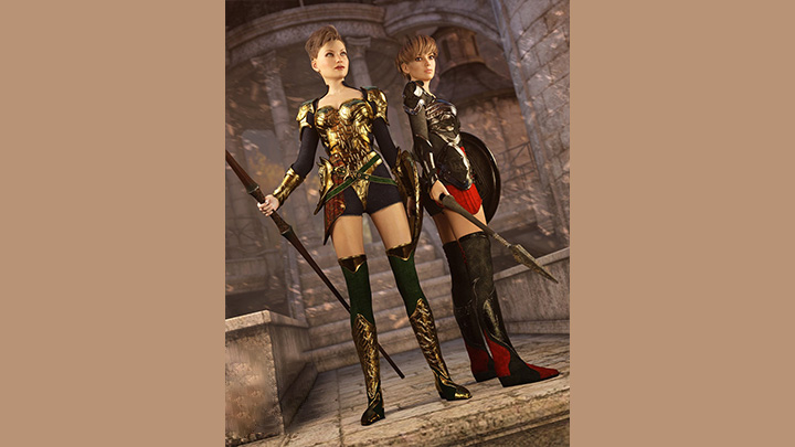 Daz3DPoser_女性角色183