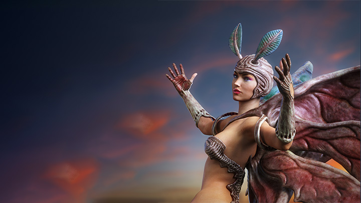 Daz3DPoser_女性角色187