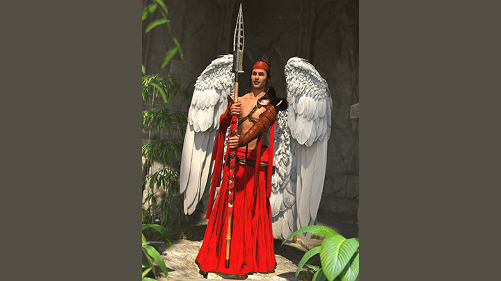 Daz3DPoser_守护天使004