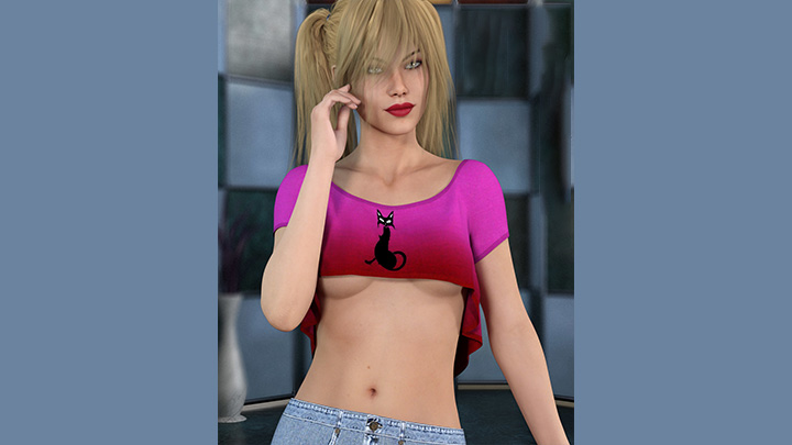 Daz3DPoser_性感美女129