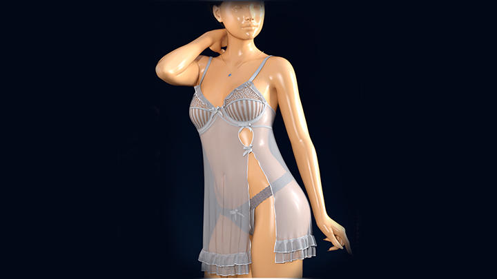 Daz3DPoser_情趣女模001