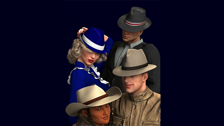 Daz3DPoser_男女人物011